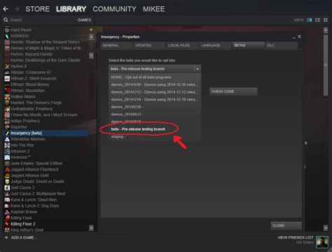 Steam Community :: Guide :: How to access the Beta Branch.